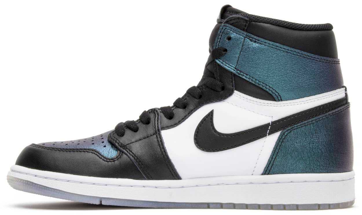 Metallic Silver Air Jordan 1 Retro High OG All Star Chameleon