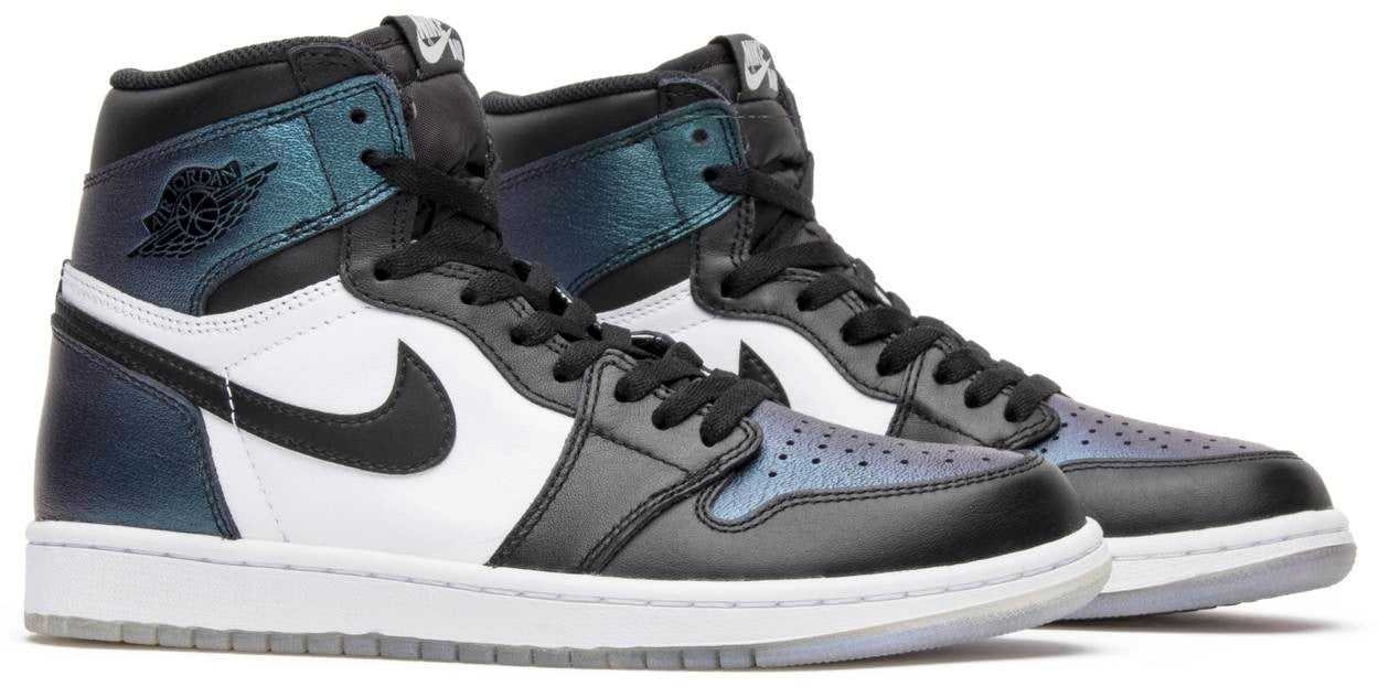 Metallic Silver Air Jordan 1 Retro High OG All Star Chameleon