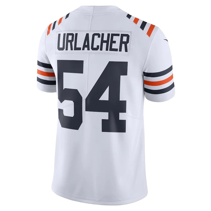 Men's Chicago Bears Brian Urlacher Nike White 2019 Alternate Classic Retired Player Limited Jersey