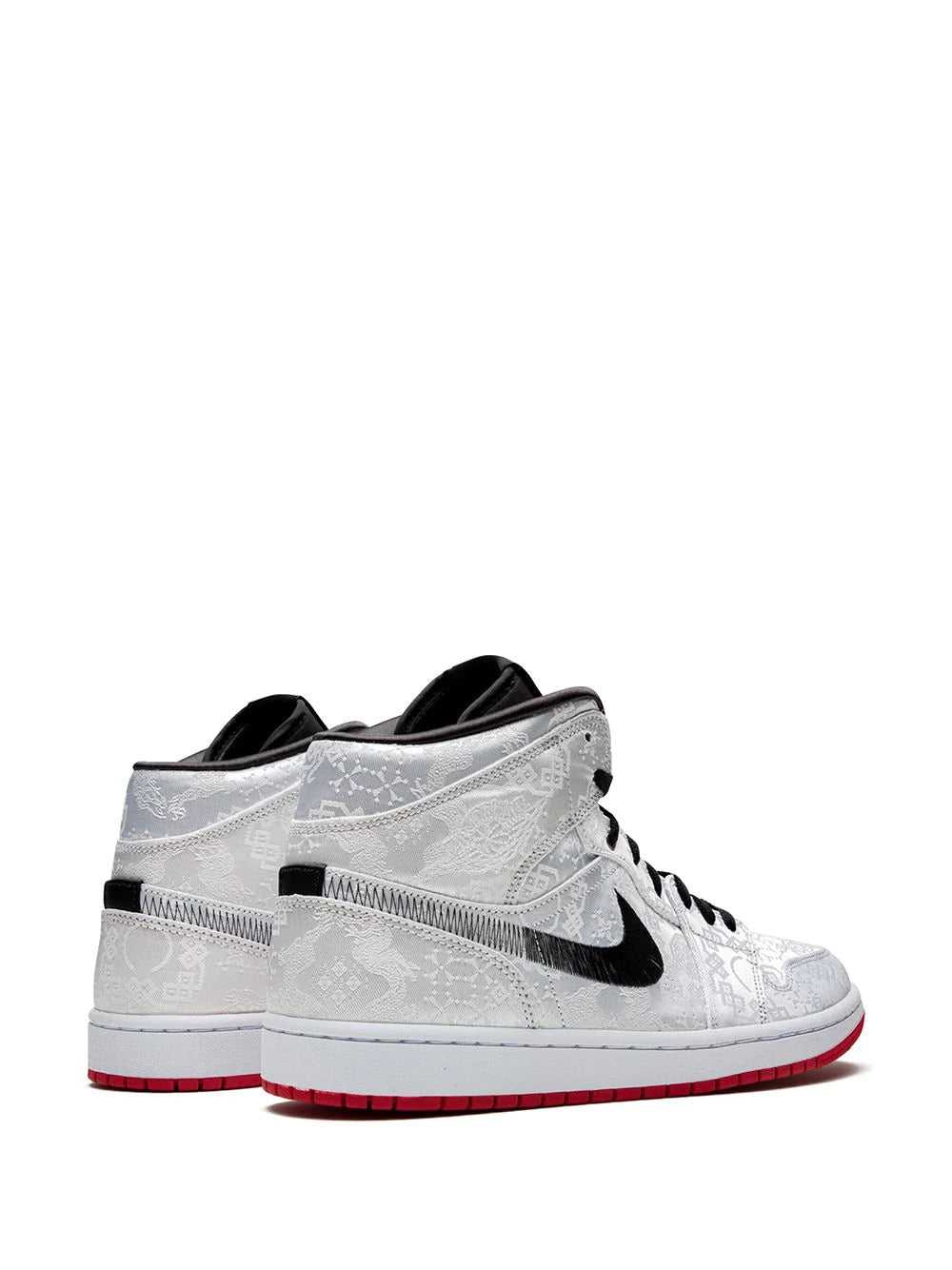 Air Jordan 1 Mid fearless Edison Chen - clot silk
