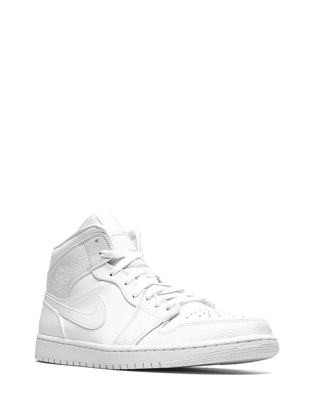 Jordan 1 Mid Triple White (2019)