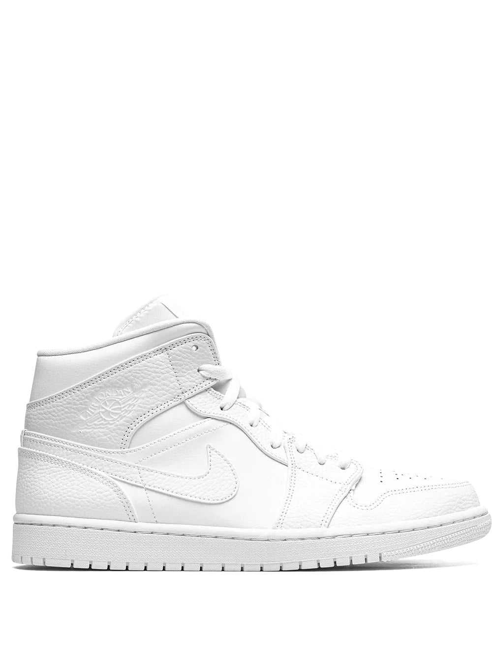 Jordan 1 Mid Triple White (2019)