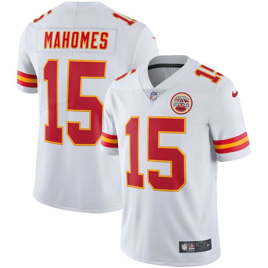 Men's Kansas City Chiefs Patrick Mahomes Nike Vapor Untouchable Limited Jersey