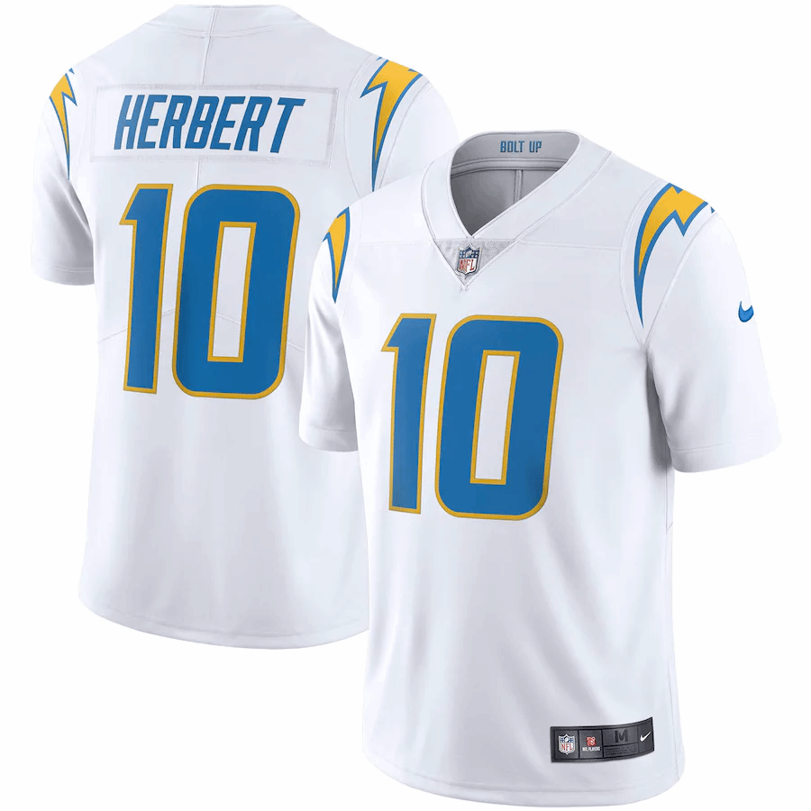 Men's Los Angeles Chargers Justin Herbert Nike Royal Vapor Limited Jersey