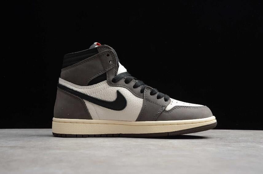 Air Jordan 1 Retro High Travis Scott Sail Black White