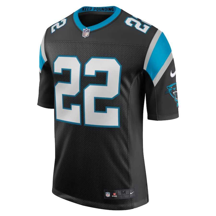 Men's Carolina Panthers Christian McCaffrey Nike Black Classic Limited Jersey
