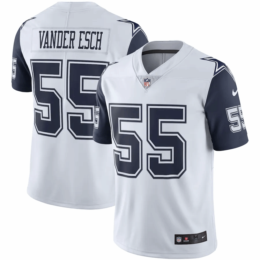 Men's Dallas Cowboys Leighton Vander Esch Nike Navy Alternate Vapor Limited Jersey