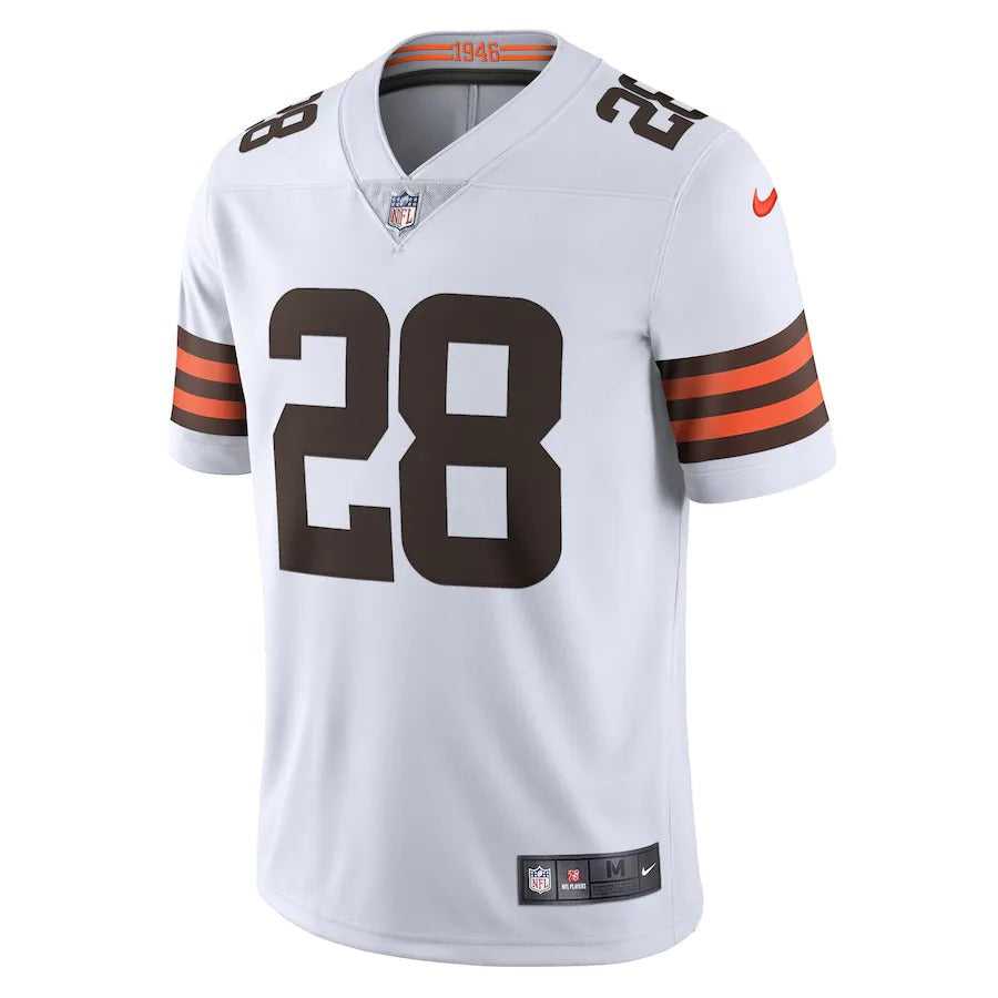 Men's Cleveland Browns Jeremiah Owusu-Koramoah Nike White Vapor Limited Jersey