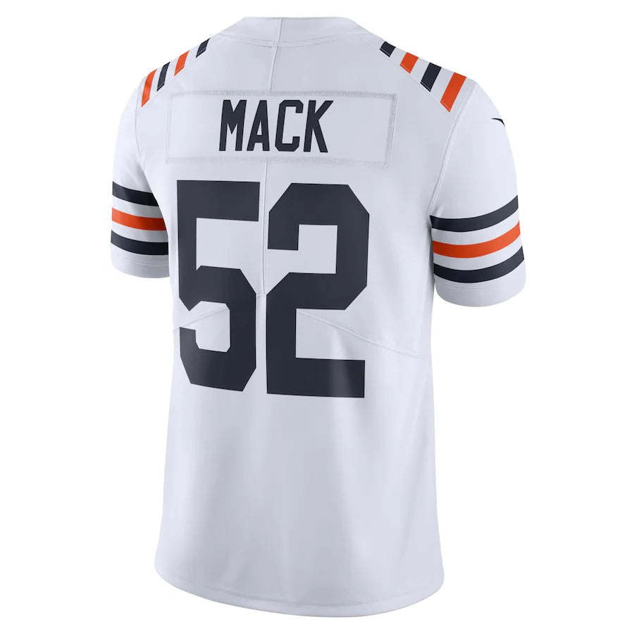 Men's Chicago Bears Khalil Mack Nike White 2019 Alternate Classic Vapor Limited Jersey