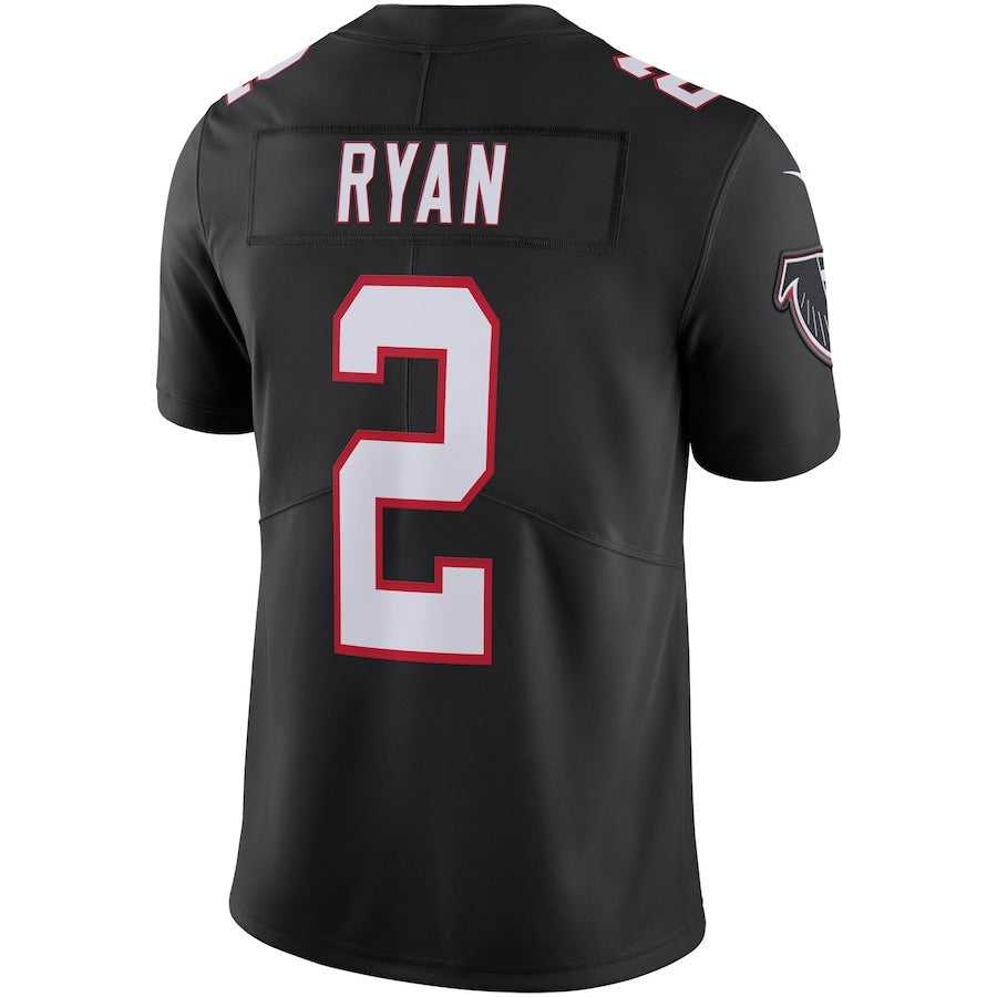 Men's Atlanta Falcons Matt Ryan Nike Black Vapor Untouchable Limited Jersey