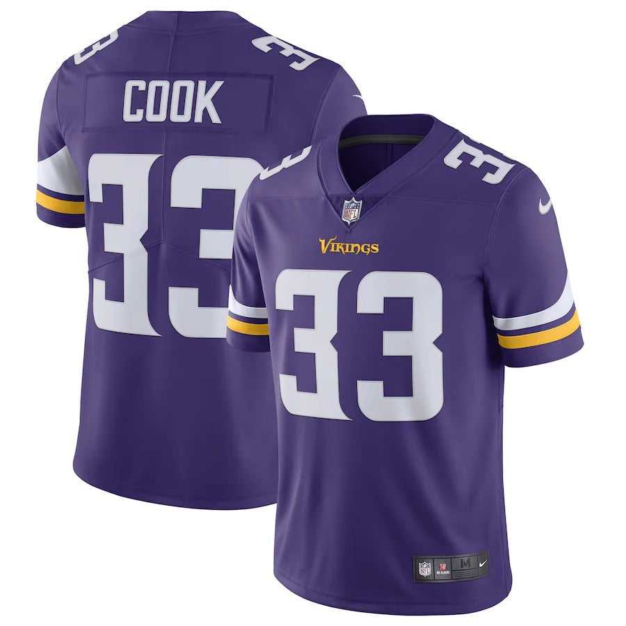 Men's Minnesota Vikings Dalvin Cook Nike Purple Vapor Untouchable Limited Jersey