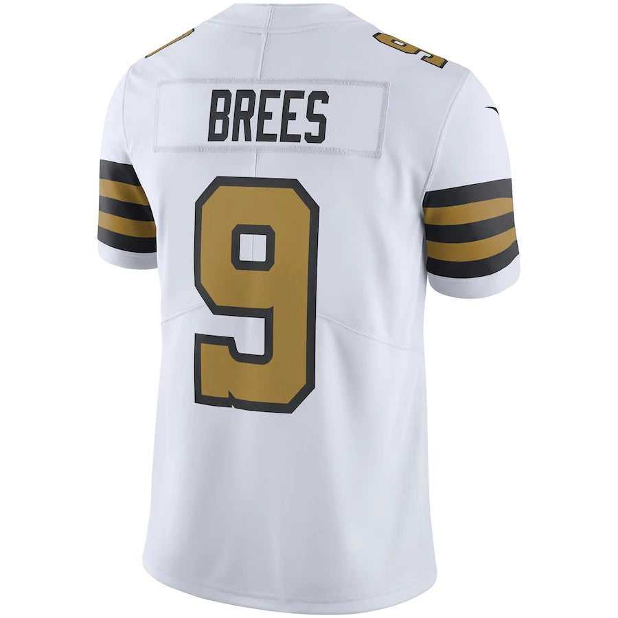 Men's New Orleans Saints Drew Brees Nike White Vapor Untouchable Color Rush Limited Player Jersey