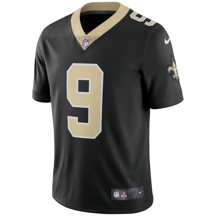 Men's New Orleans Saints Drew Brees Nike Black Vapor Untouchable Limited Player Jersey