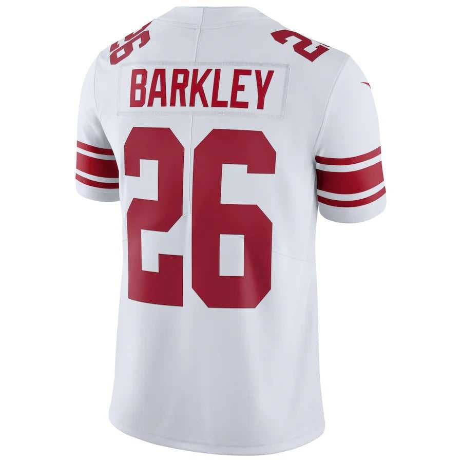 Men's New York Giants Saquon Barkley Nike White Vapor Untouchable Limited Jersey