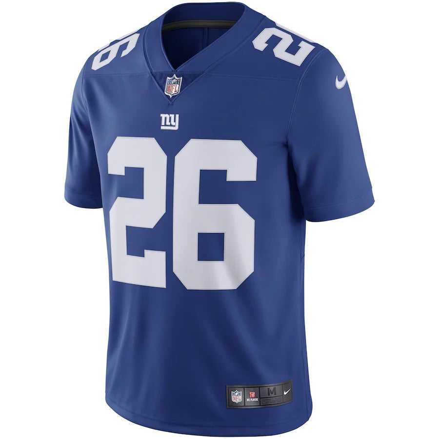 Men's New York Giants Saquon Barkley Nike Royal Team Color Vapor Untouchable Limited Jersey