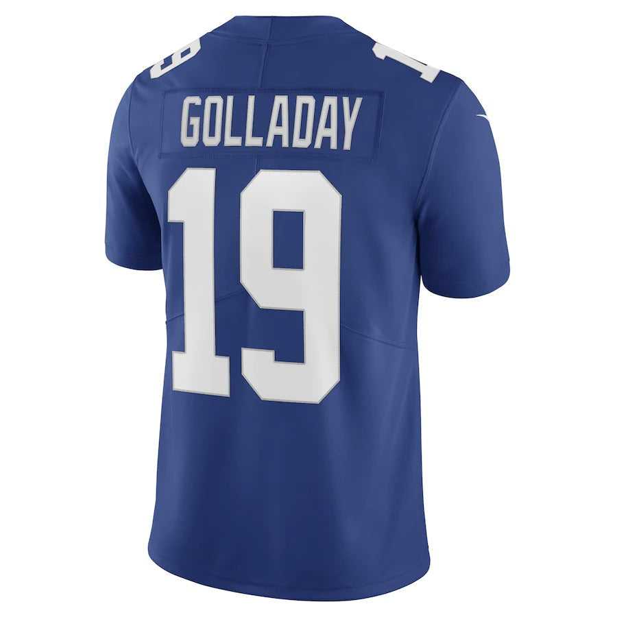 Men's New York Giants Kenny Golladay Nike Royal Vapor Limited Jersey