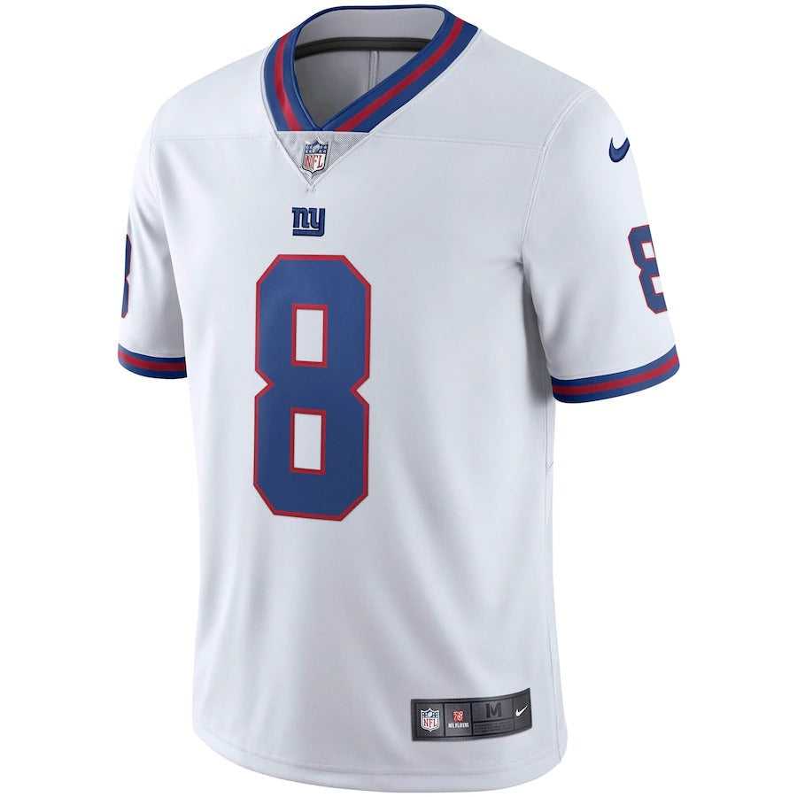Men's New York Giants Daniel Jones Nike White Vapor Untouchable Color Rush Limited Player Jersey