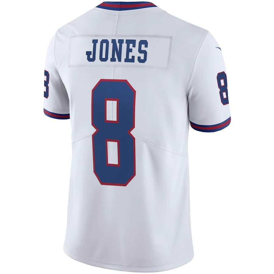 Men's New York Giants Daniel Jones Nike White Vapor Untouchable Color Rush Limited Player Jersey