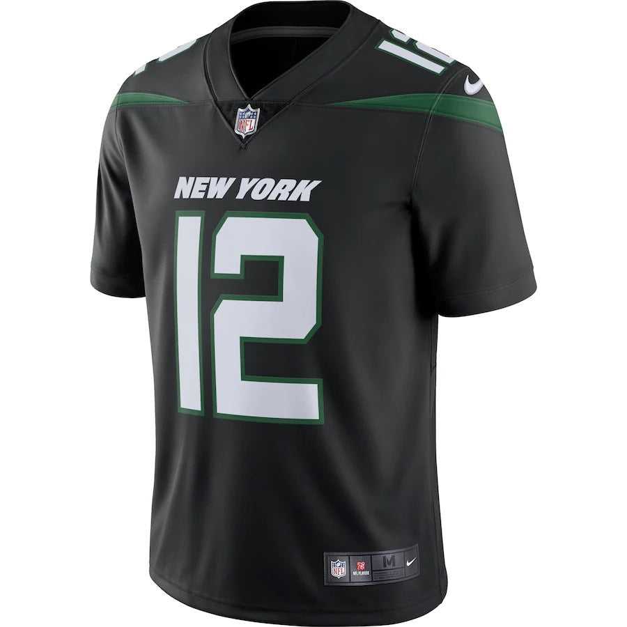 Men's New York Jets Joe Namath Nike Stealth Black Retired Player Limited Team Jersey