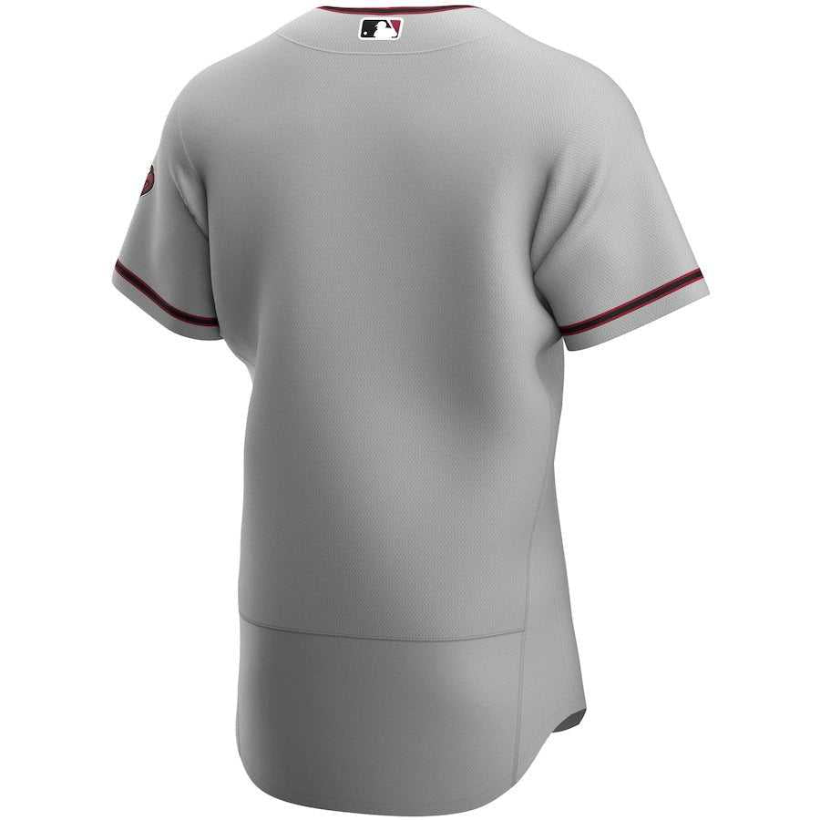 Men's Arizona Diamondbacks Nike Gray Road Authentic Team Jersey