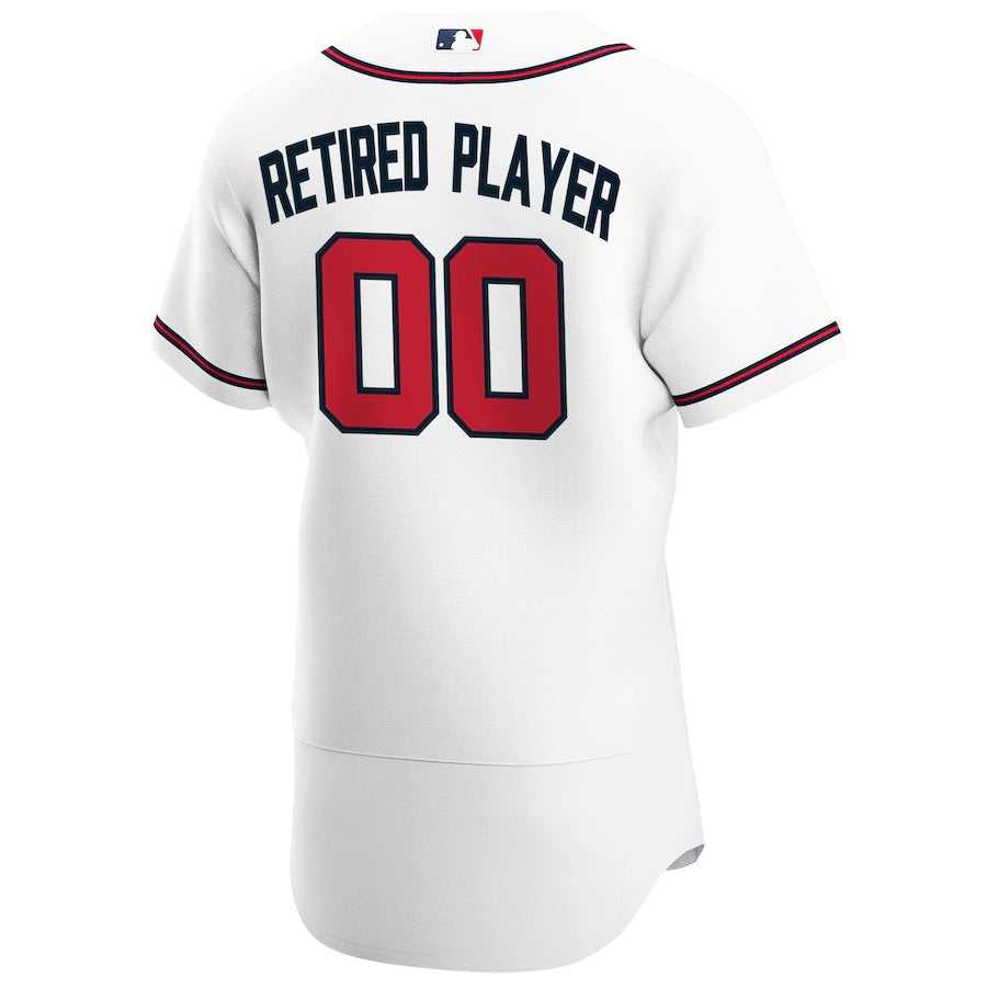 Men's Atlanta Braves Nike White Home Pick-A-Player Retired Roster Authentic Jersey