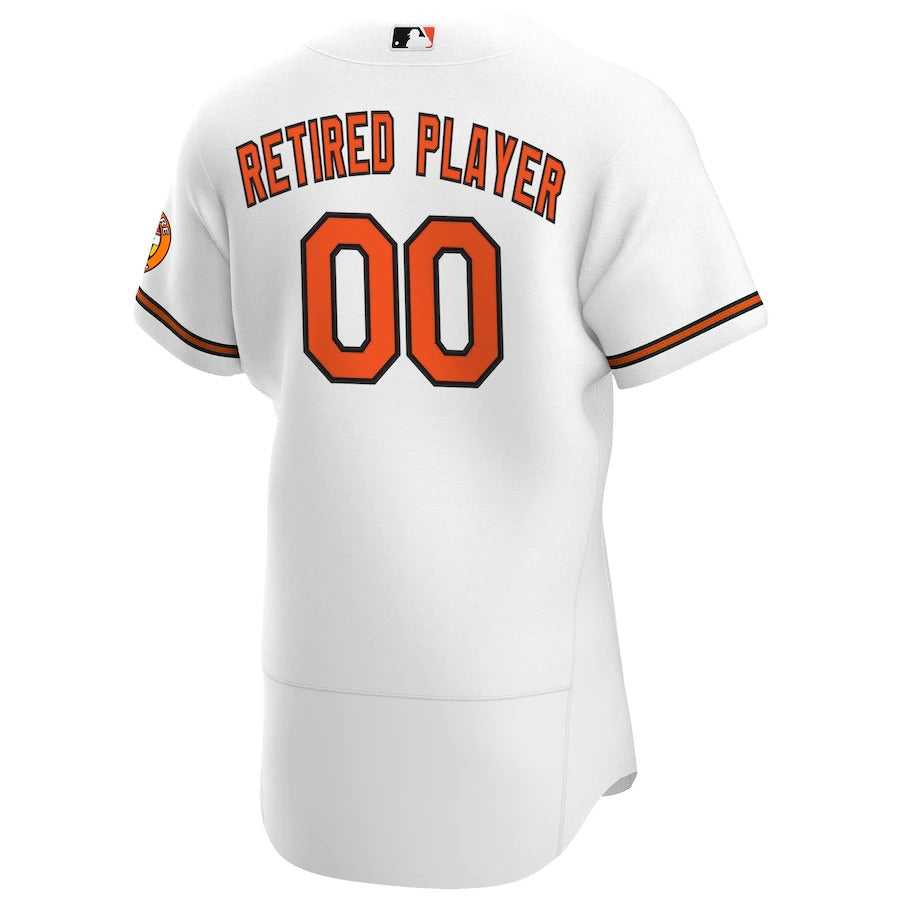 Men's Baltimore Orioles Nike White Home Pick-A-Player Retired Roster Authentic Jersey
