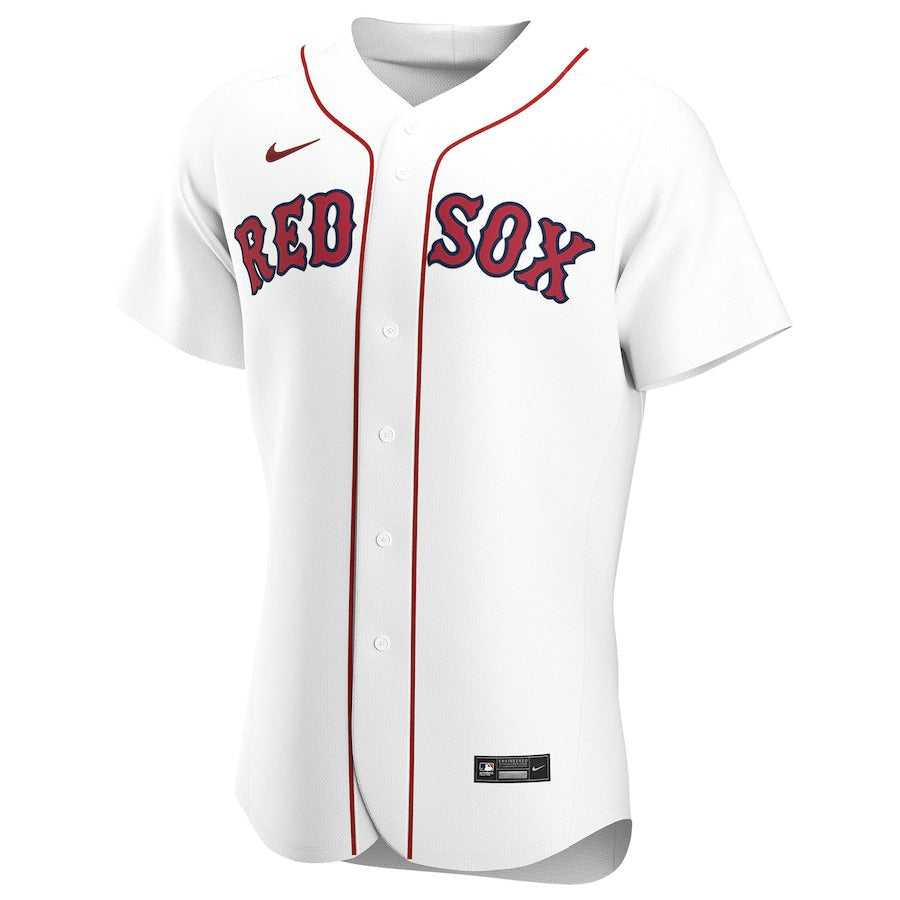 Men's Boston Red Sox Nike White Home Pick-A-Player Retired Roster Authentic Jersey