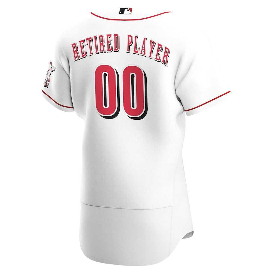 Men's Cincinnati Reds Nike White Home Pick-A-Player Retired Roster Authentic Jersey