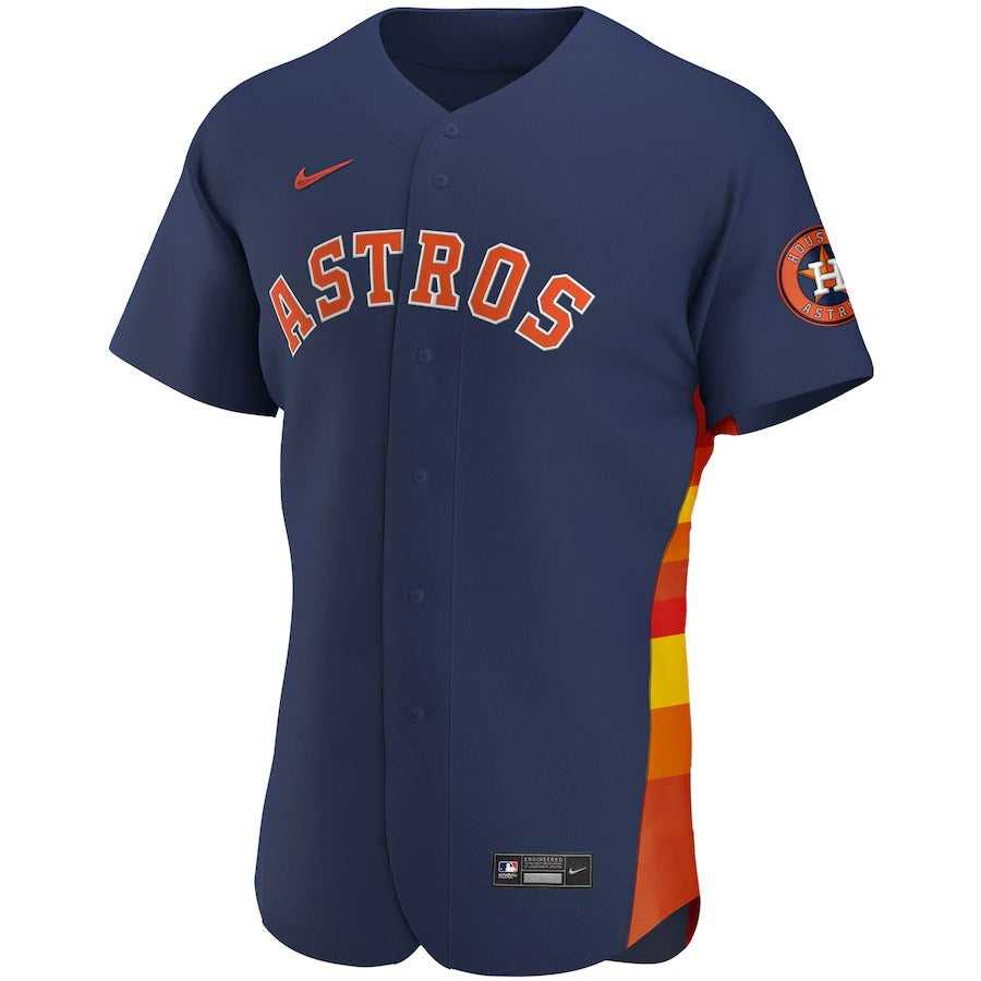 Men's Houston Astros Nike Navy Alternate Authentic Team Jersey
