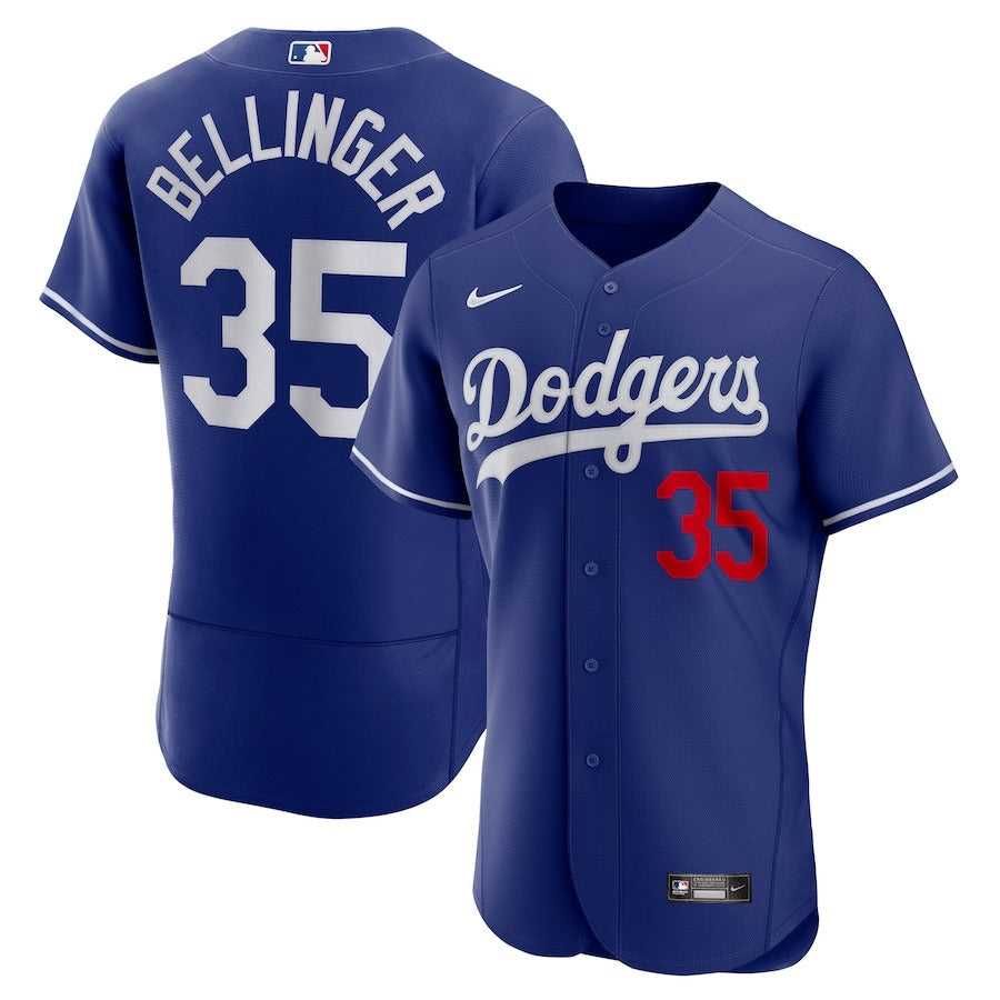 Men's Los Angeles Dodgers Cody Bellinger Nike Royal Alternate Authentic Player Jersey