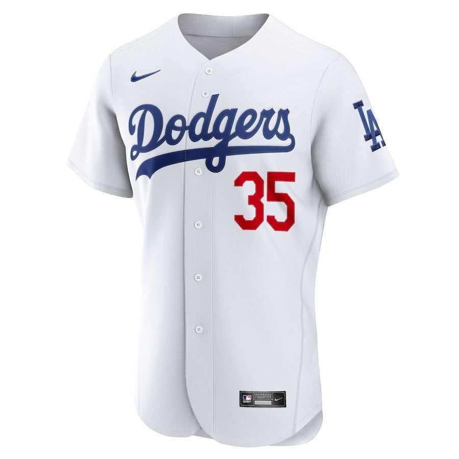 Men's Los Angeles Dodgers Cody Bellinger Nike White Home Authentic Player Jersey