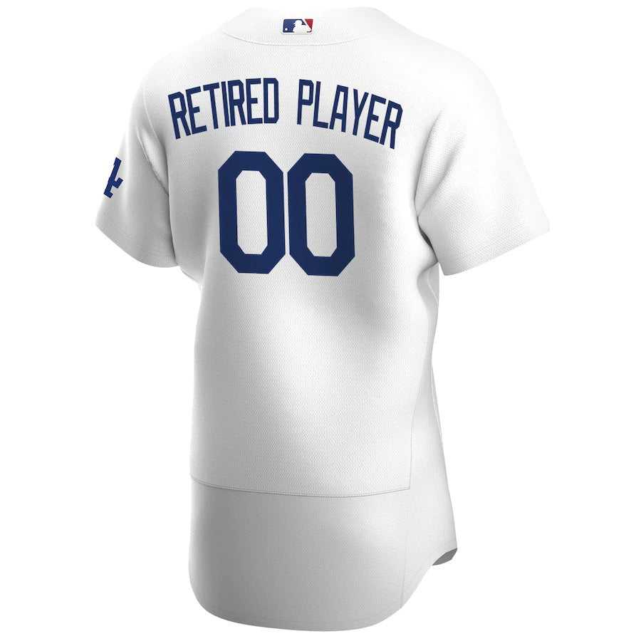 Men's Los Angeles Dodgers Nike White Home Pick-A-Player Retired Roster Authentic Jersey