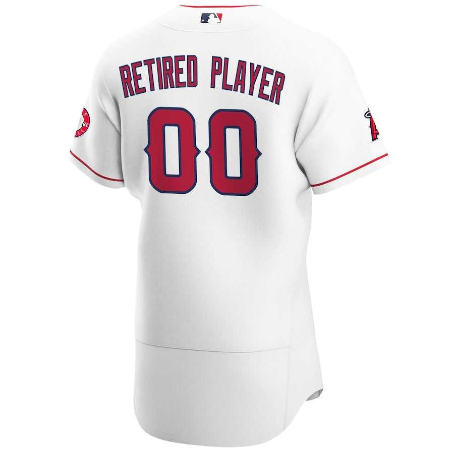 Men's Los Angeles Angels Nike White Home Pick-A-Player Retired Roster Authentic Jersey