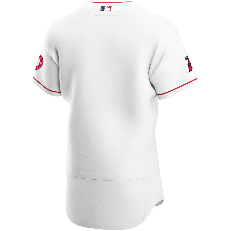 Men's Los Angeles Angels Nike White Home Authentic Team Jersey