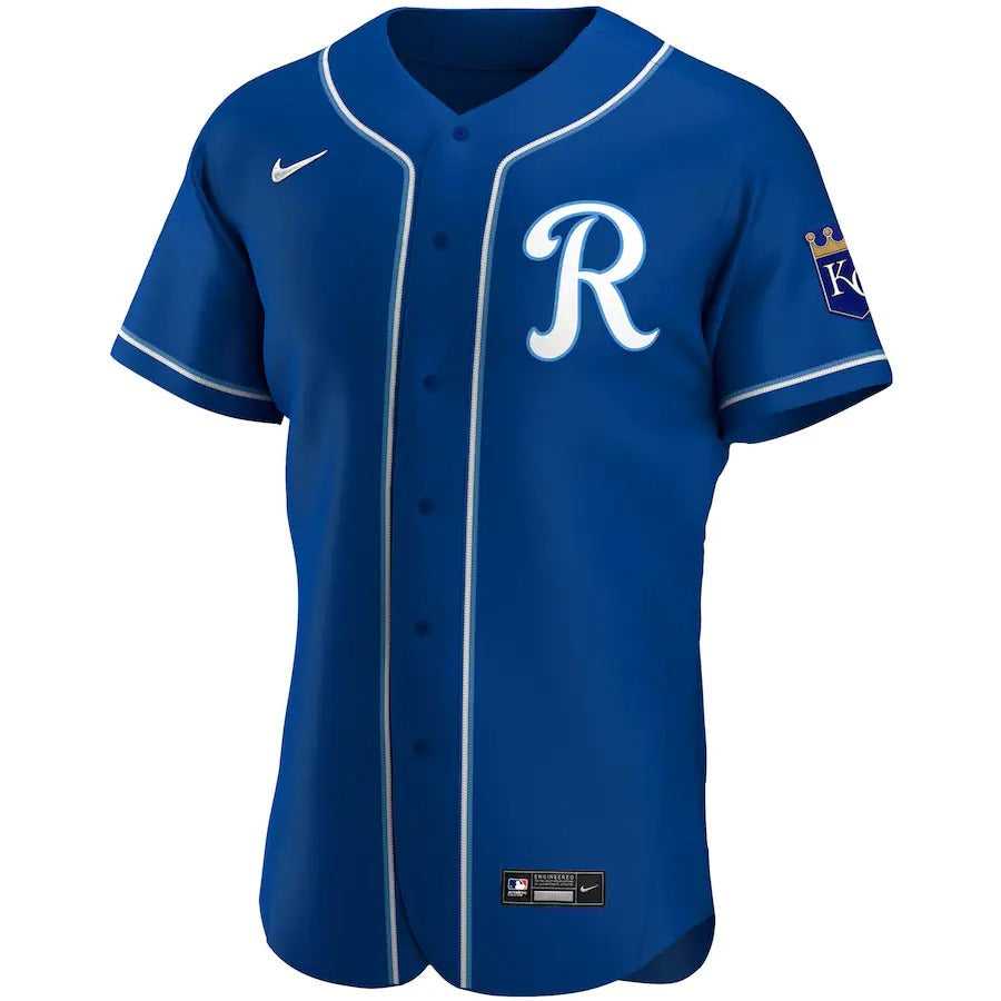 Men's Kansas City Royals Nike Royal Alternate Authentic Team Jersey