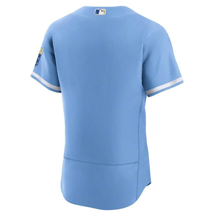 Men's Kansas City Royals Nike Light Blue 2022 Alternate Authentic Jersey