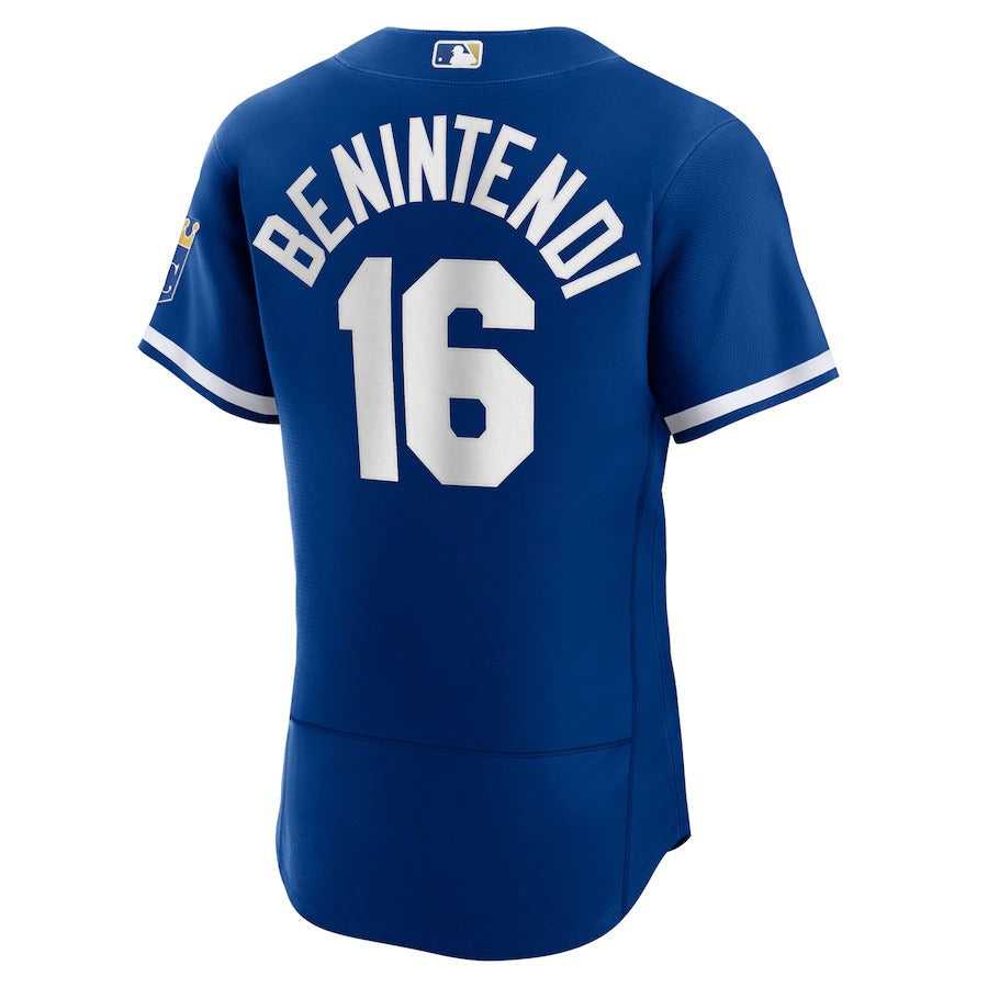 Men's Kansas City Royals Andrew Benintendi Nike Royal 2022 Alternate Authentic Player Jersey