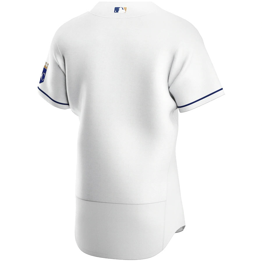 Men's Kansas City Royals Nike White Home Authentic Team Jersey