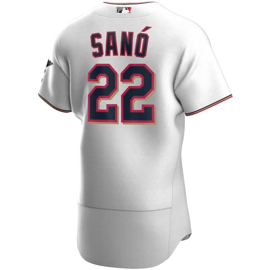 Men's Minnesota Twins Miguel Sano Nike White Home Authentic Player Jersey