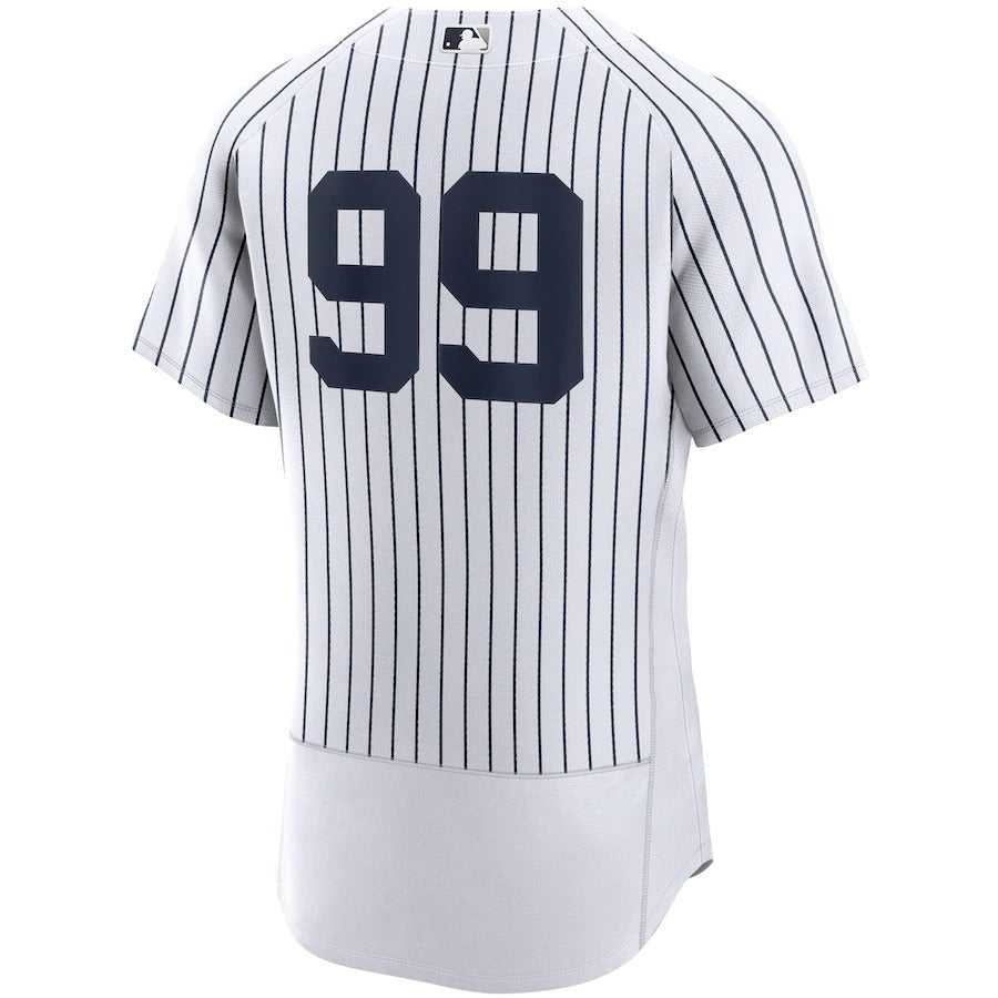 Men's New York Yankees Aaron Judge Nike White Home Authentic Player Jersey
