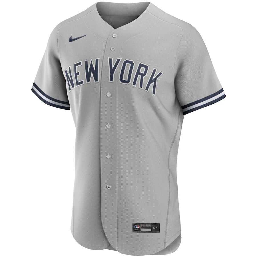 Men's New York Yankees Aaron Judge Nike Gray Road Authentic Player Jersey