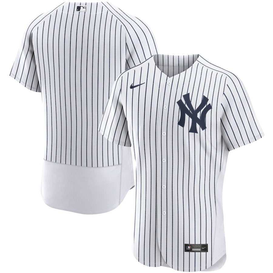 Men's New York Yankees Nike White Home Authentic Team Jersey