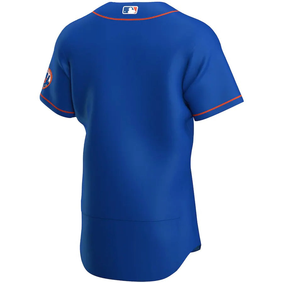 Men's New York Mets Nike Royal Alternate Authentic Team Logo Jersey