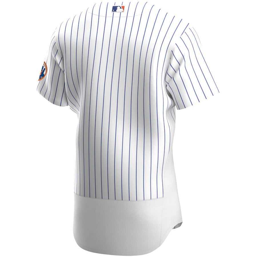 Men's New York Mets Nike White Home Authentic Team Jersey