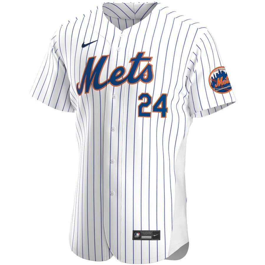 Men's New York Mets Robinson Cano Nike White Home Authentic Player Jersey
