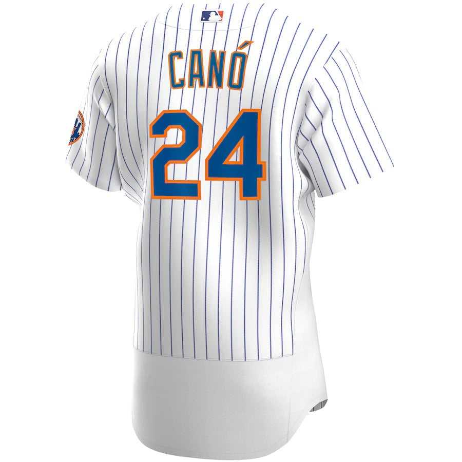 Men's New York Mets Robinson Cano Nike White Home Authentic Player Jersey