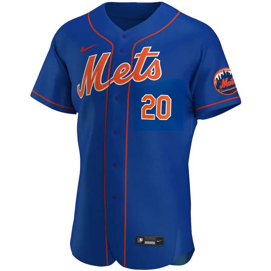 Men's New York Mets Pete Alonso Nike Royal Alternate Authentic Player Jersey