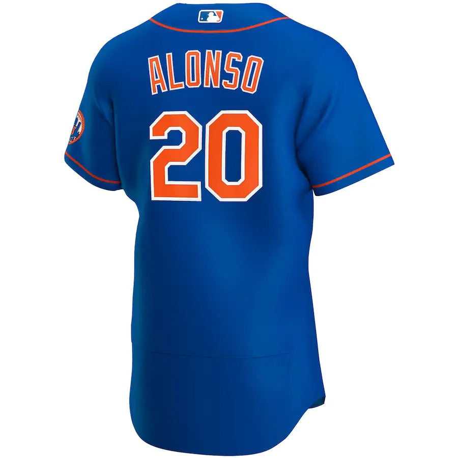 Men's New York Mets Pete Alonso Nike Royal Alternate Authentic Player Jersey