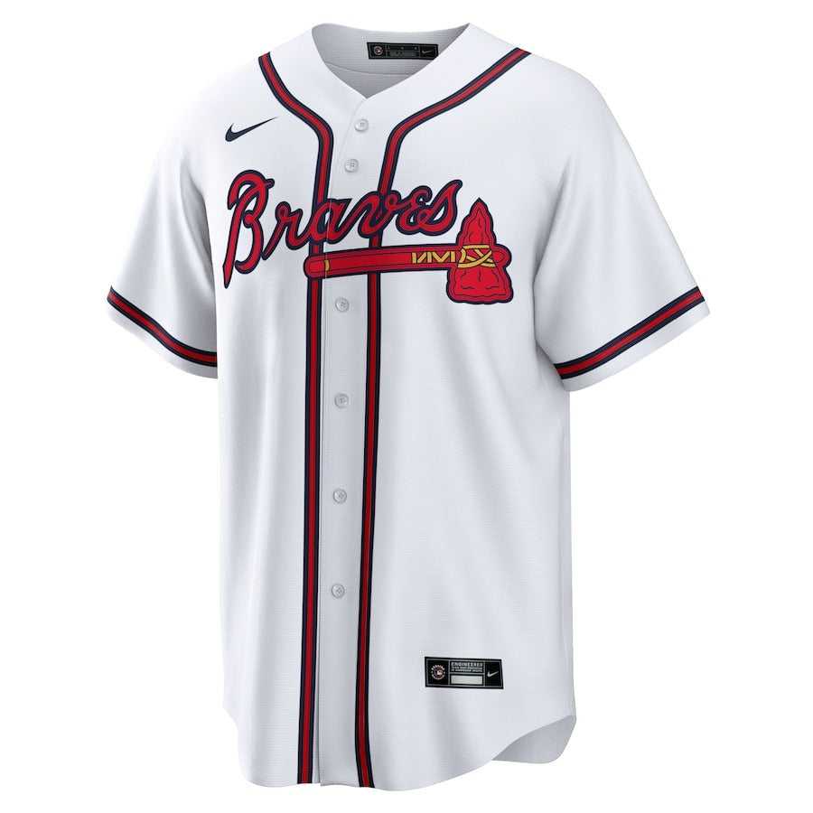 Men's Atlanta Braves Freddie Freeman Nike White Home Replica Player Jersey
