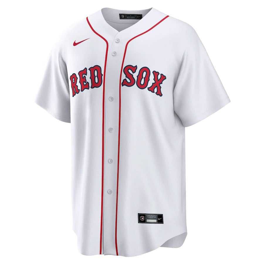 Men's Boston Red Sox Nike White Home Replica Team Jersey